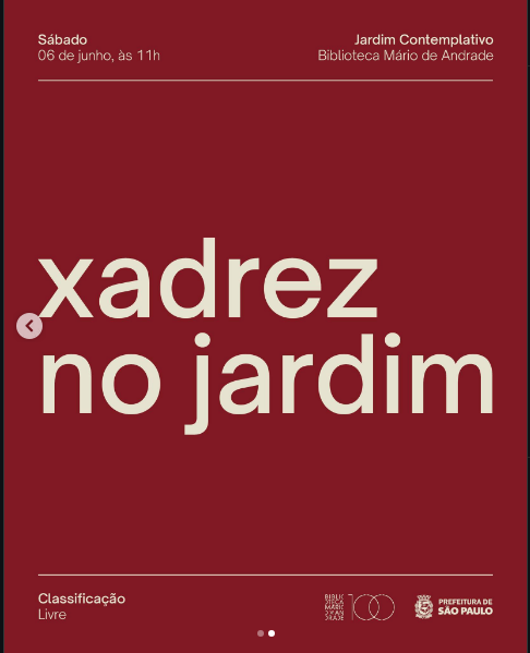 Xadrez no Jardim